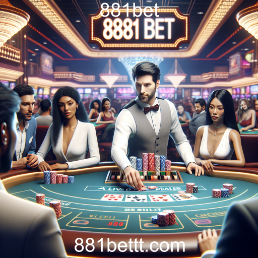 Explorando a Categoria Live Dealer no 881bet